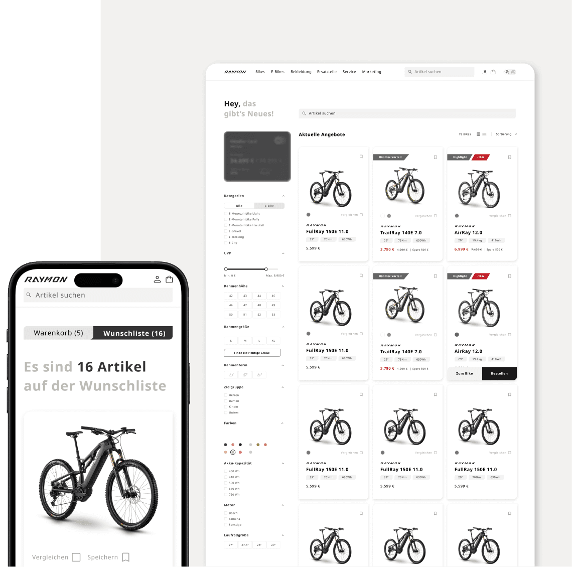 B2B-Shop Mockup